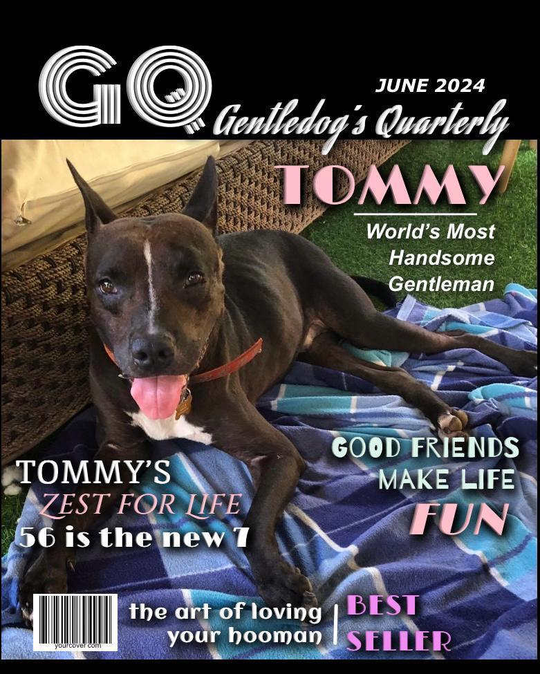 Tommy on the cover of GQ magazine!